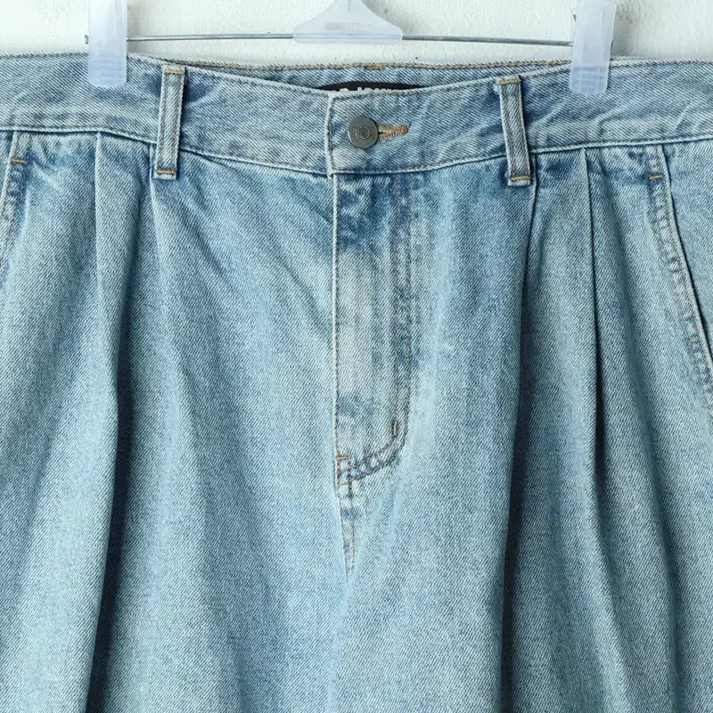 [BUNJANG] Roadzone Gray Straight Fit Denim Jeans / (L-XL) 로드존그레이 청바지 데님 일자핏 연청 아메카지-24A6