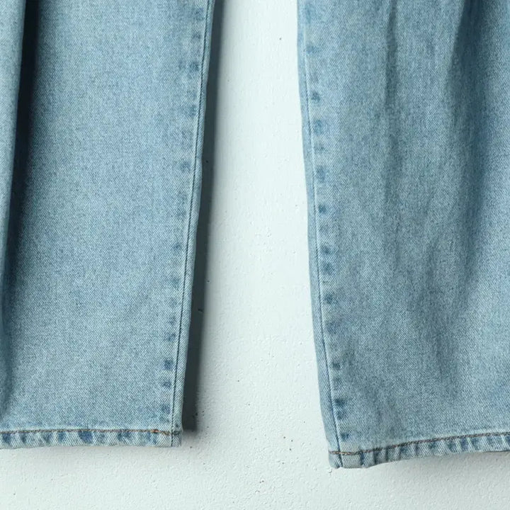 [BUNJANG] Roadzone Gray Straight Fit Denim Jeans / (L-XL) 로드존그레이 청바지 데님 일자핏 연청 아메카지-24A6