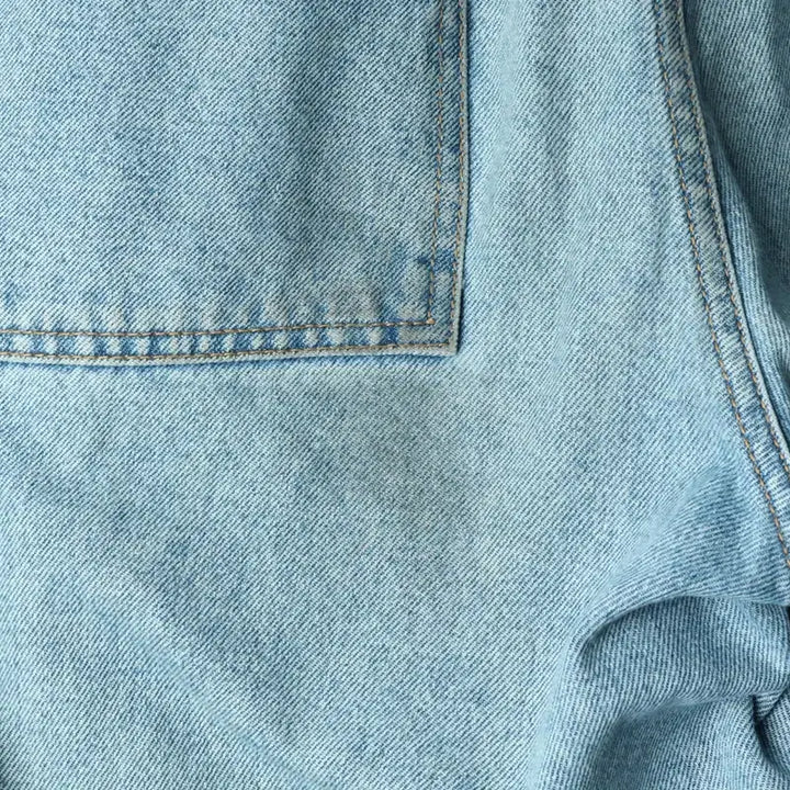 [BUNJANG] Roadzone Gray Straight Fit Denim Jeans / (L-XL) 로드존그레이 청바지 데님 일자핏 연청 아메카지-24A6