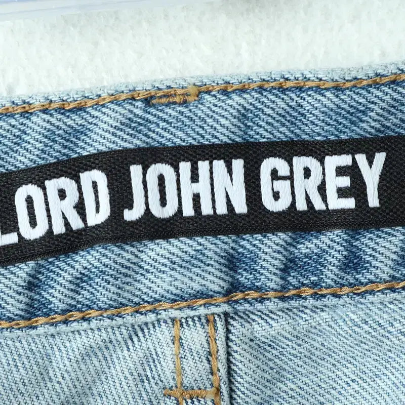 [BUNJANG] Roadzone Gray Straight Fit Denim Jeans / (L-XL) 로드존그레이 청바지 데님 일자핏 연청 아메카지-24A6
