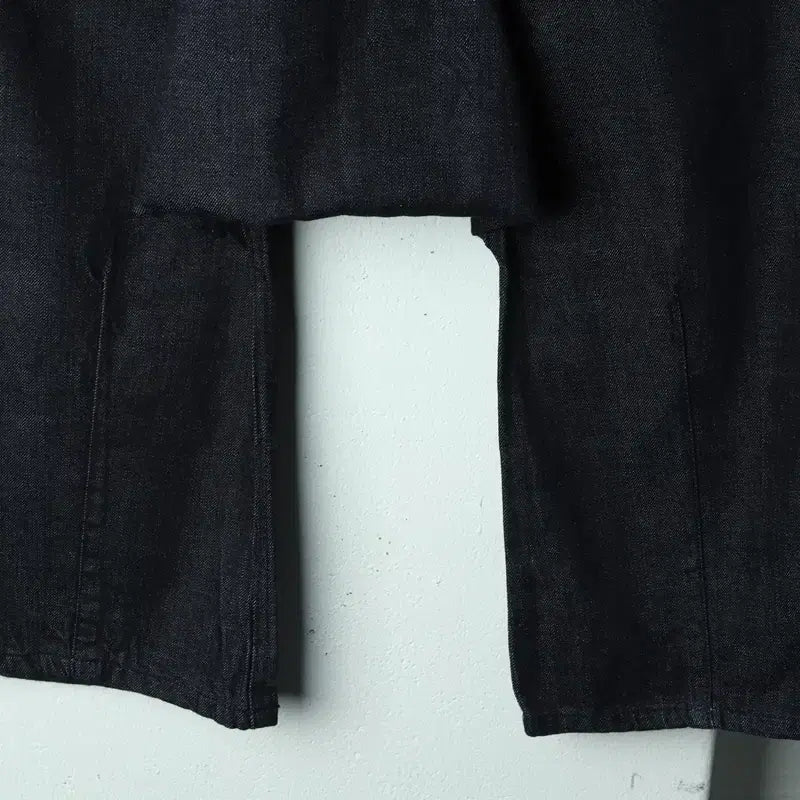 [BUNJANG] Whitebox Gallery Sarouel Baggy Jeans / (M-L) 화이트박스갤러리 청바지 데님 사루엘 배기진 부클-24A7