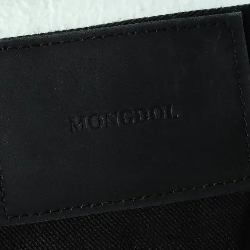 [BUNJANG] W(S) Mongdol Wide Fit Pants Black / W(S) 몽돌 면바지 팬츠 와이드핏 블랙 유니크-24AF