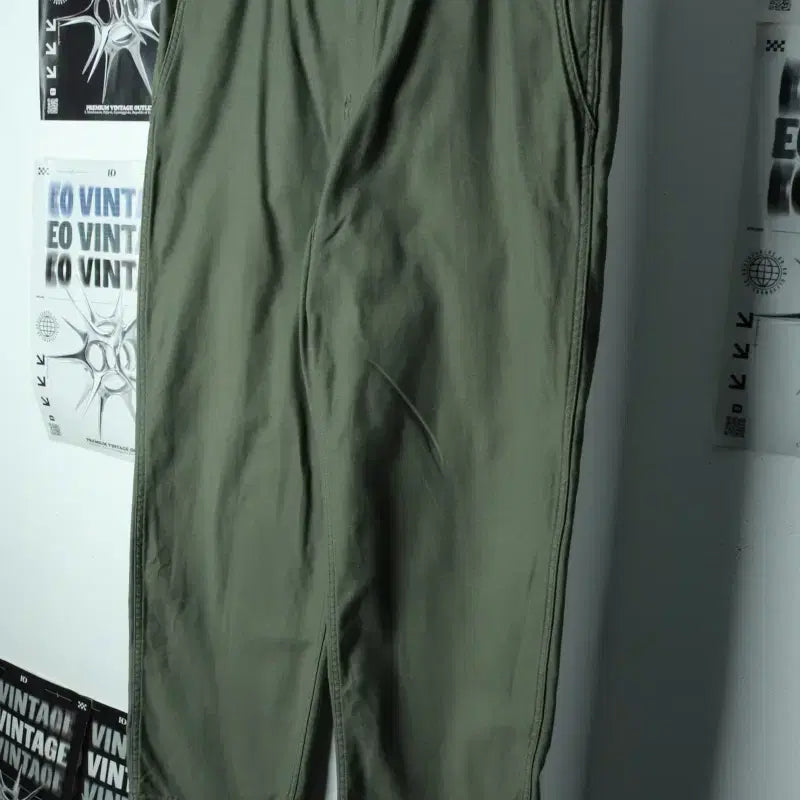 [BUNJANG] Musinsa Standard Cotton Pants - Khaki / (2XL-3XL) 무신사 스탠다드 면바지 팬츠 빅사이즈 카키-24B1