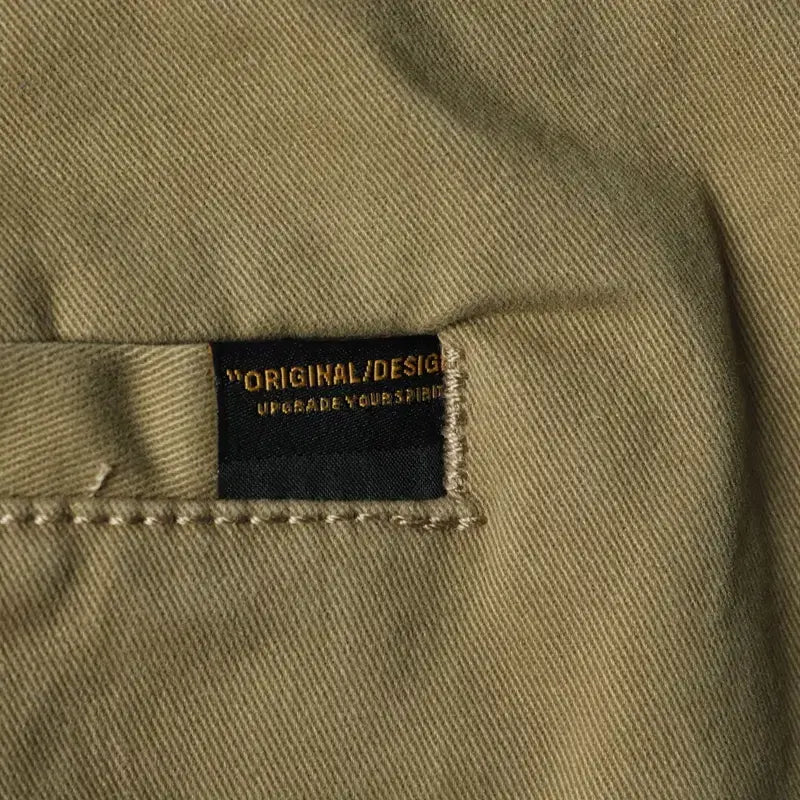 [BUNJANG] Vintage Beige Belted Cotton Pants / (2XL) 브랜드빈티지 면바지 팬츠 빅사이즈 벨티드 베이지-24B4