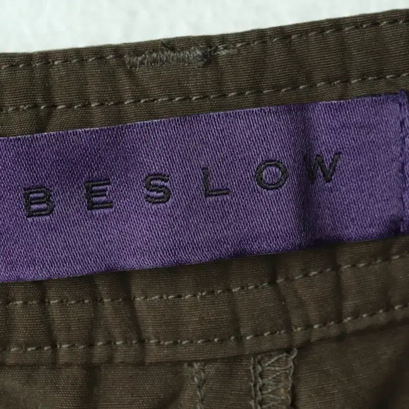 [BUNJANG] Beslow Cotton Cargo Pants / (L-XL) 비슬로우 면바지 팬츠 카고 카키 아메카지-24B5