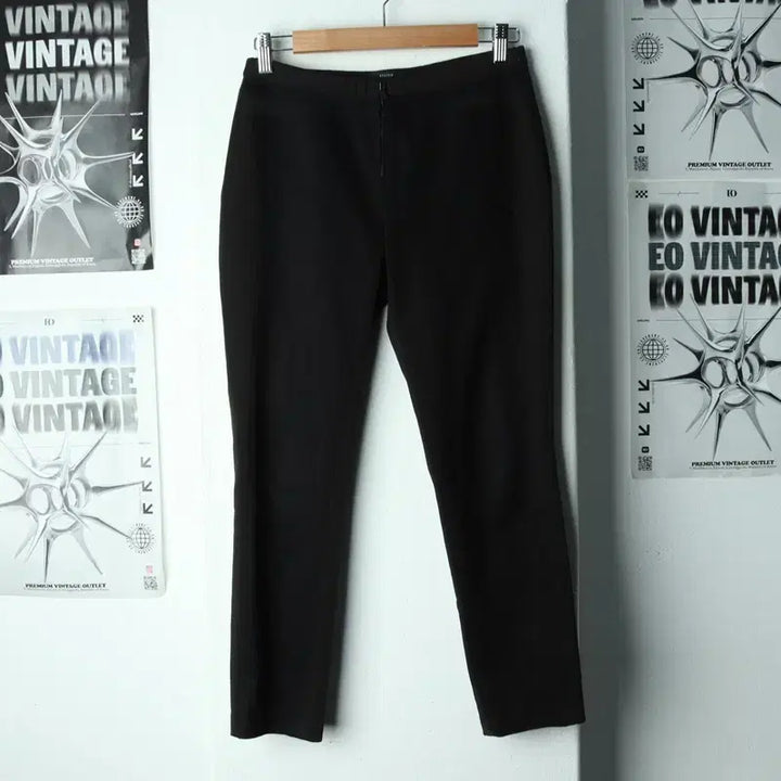 [BUNJANG] W(M) System Slacks Lightweight Pants / W(M) 시스템 슬랙스 경량 바지 한섬 바이커진 블랙 한정판-24C2