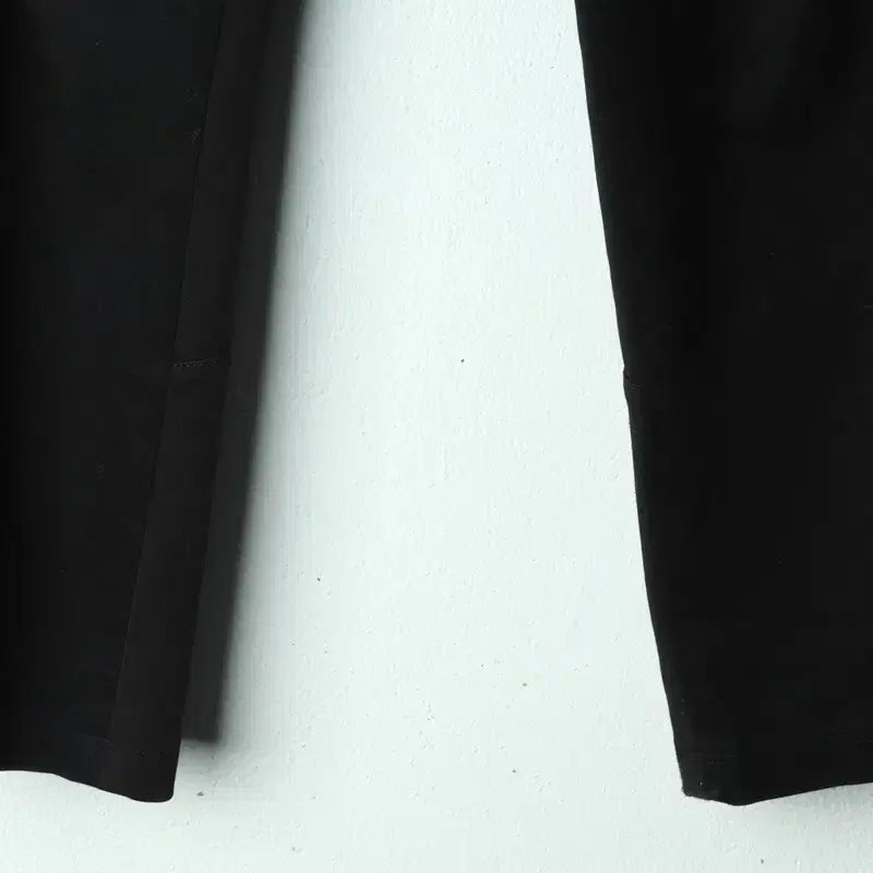 [BUNJANG] W(M) System Slacks Lightweight Pants / W(M) 시스템 슬랙스 경량 바지 한섬 바이커진 블랙 한정판-24C2