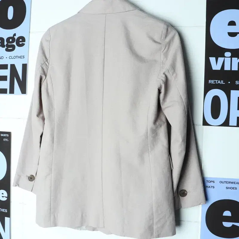 [BUNJANG] W(S-M) Vintage Zip-up Windbreaker Jacket / W(S-M) 브랜드빈티지 집업 바람막이 점퍼자켓 테일러 린넨-17B82