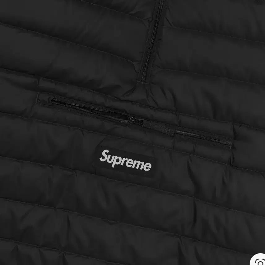 [BUNJANG] Supreme Micro Black Hoodie / 슈프림 마이크로 블랙 후드