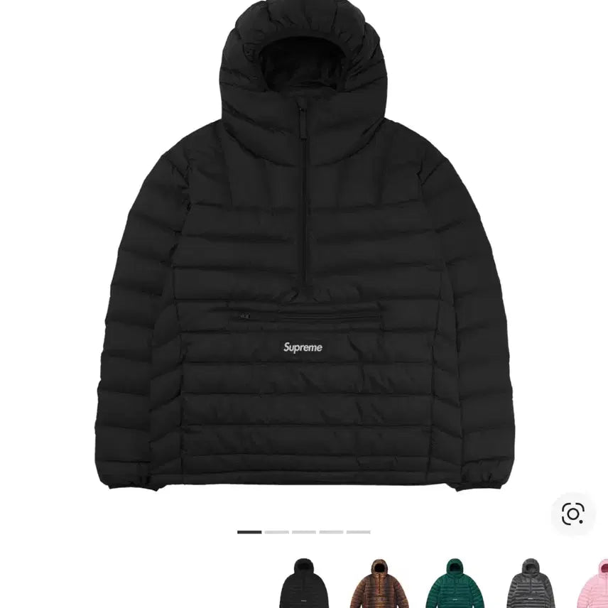 [BUNJANG] Supreme Micro Black Hoodie / 슈프림 마이크로 블랙 후드