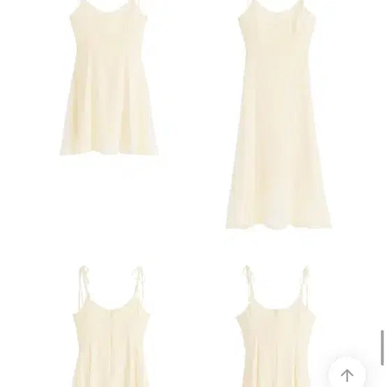 [SOLD OUT] 아뜨랑스 블랑쉬 미니 나시 쉬폰 원피스 휴양지 원피스