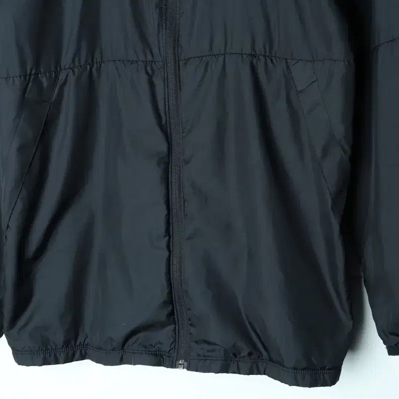 [BUNJANG] Nike Windbreaker Jacket Black and White / (L-XL) 나이키 집업 바람막이 점퍼자켓 검흰 스우시-17B96