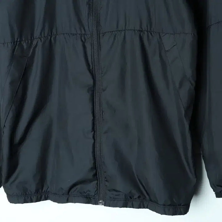 [BUNJANG] Nike Windbreaker Jacket Black and White / (L-XL) 나이키 집업 바람막이 점퍼자켓 검흰 스우시-17B96