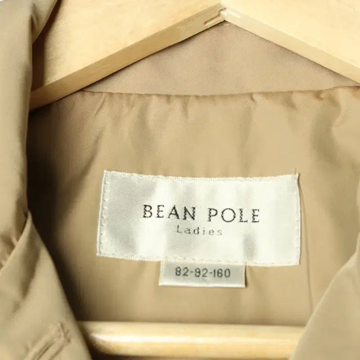 [BUNJANG] Beanpole Beige Trench Coat / W(S) 빈폴 코트자켓 베이지 트렌치 봄 얇은-17B9F