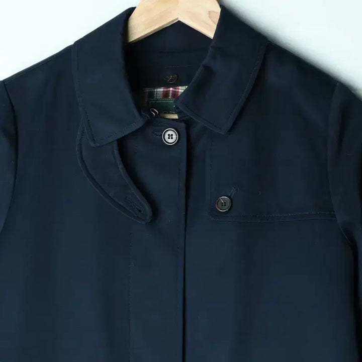 [BUNJANG] W(M) Navy 90s Coat Jacket / W(M) 코트자켓 90s 년대 네이비 봄 얇은-17BA5