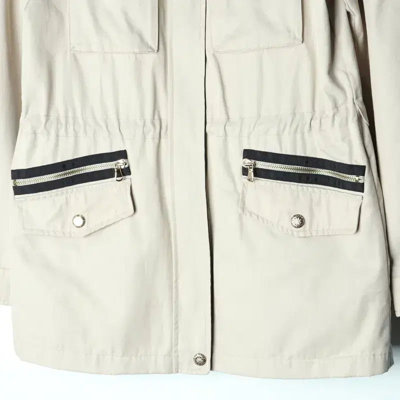 [BUNJANG] W(M) Egoist Windbreaker Jacket Beige / W(M) 에고이스트 집업 바람막이 점퍼자켓 야상 베이지 비즈-17BAB