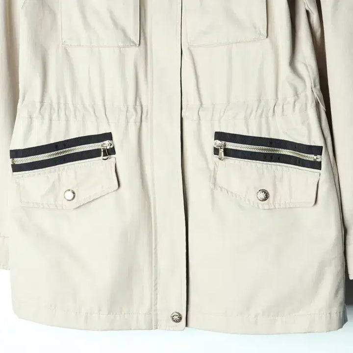 [BUNJANG] W(M) Egoist Windbreaker Jacket Beige / W(M) 에고이스트 집업 바람막이 점퍼자켓 야상 베이지 비즈-17BAB