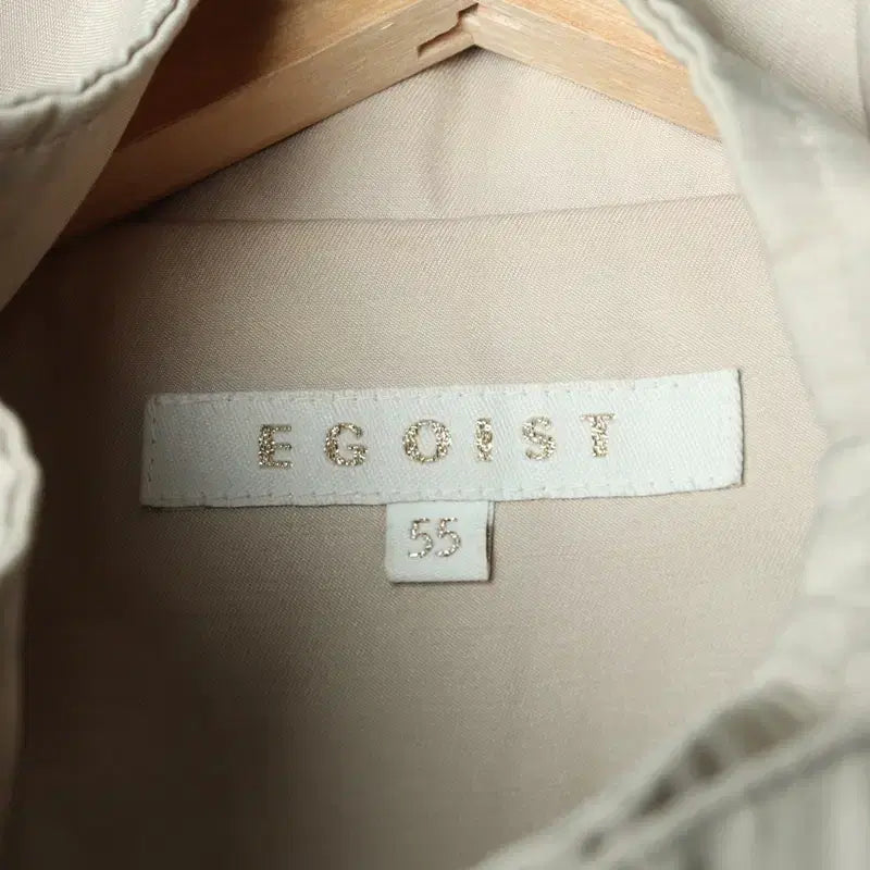 [BUNJANG] W(M) Egoist Windbreaker Jacket Beige / W(M) 에고이스트 집업 바람막이 점퍼자켓 야상 베이지 비즈-17BAB