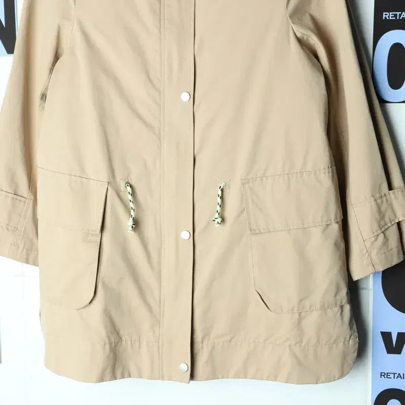 [BUNJANG] ZARA Quilted Windbreaker Jacket Beige / W(F) 자라 집업 바람막이 점퍼자켓 누빔 베이지 따뜻-17BAC