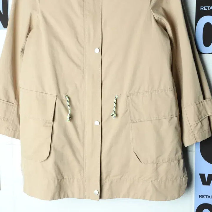 [BUNJANG] ZARA Quilted Windbreaker Jacket Beige / W(F) 자라 집업 바람막이 점퍼자켓 누빔 베이지 따뜻-17BAC