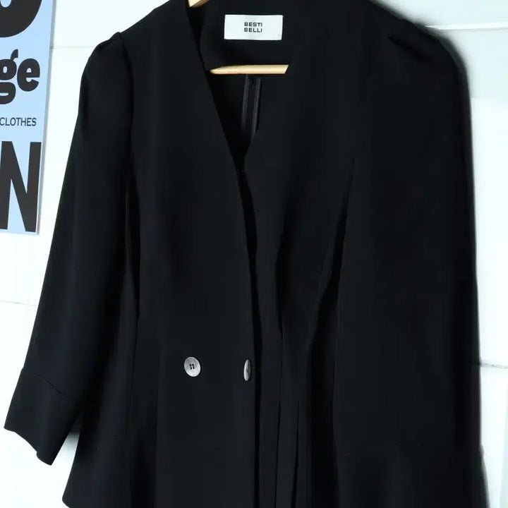 [BUNJANG] Besti Belli Windbreaker Jacket Black / W(S-M) 베스띠벨리 집업 바람막이 점퍼자켓 블랙 놈코어-17BB9