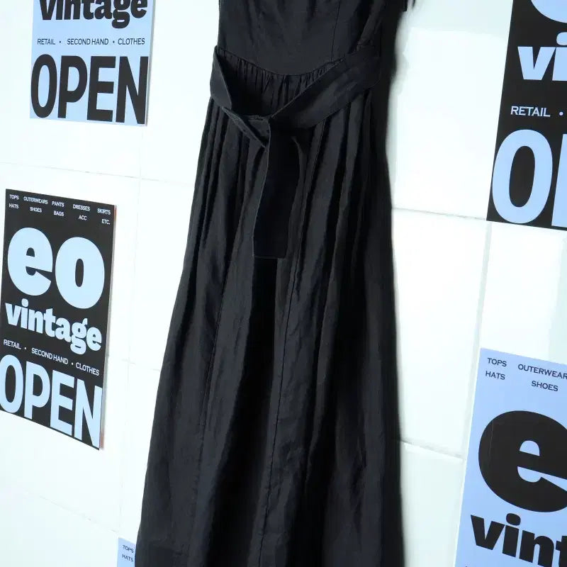 [BUNJANG] And Other Stories Linen Sleeveless Dress / W(S-M) 앤아더스토리즈 드레스 원피스 민소매 린넨 마 블랙-17BC8