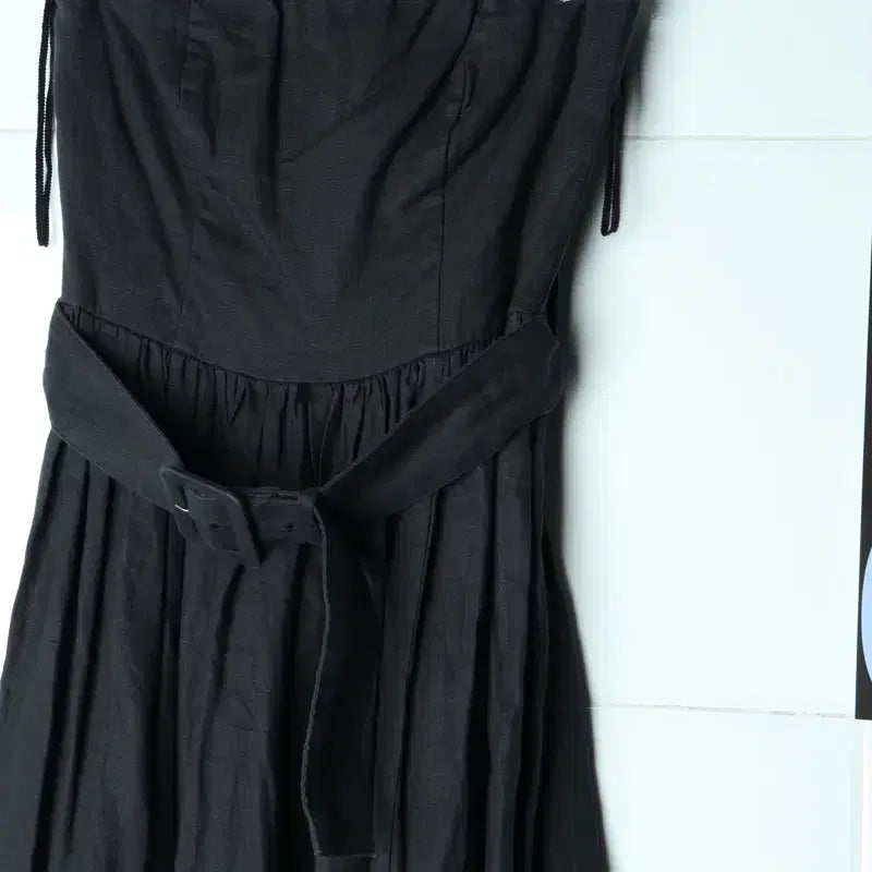 [BUNJANG] And Other Stories Linen Sleeveless Dress / W(S-M) 앤아더스토리즈 드레스 원피스 민소매 린넨 마 블랙-17BC8