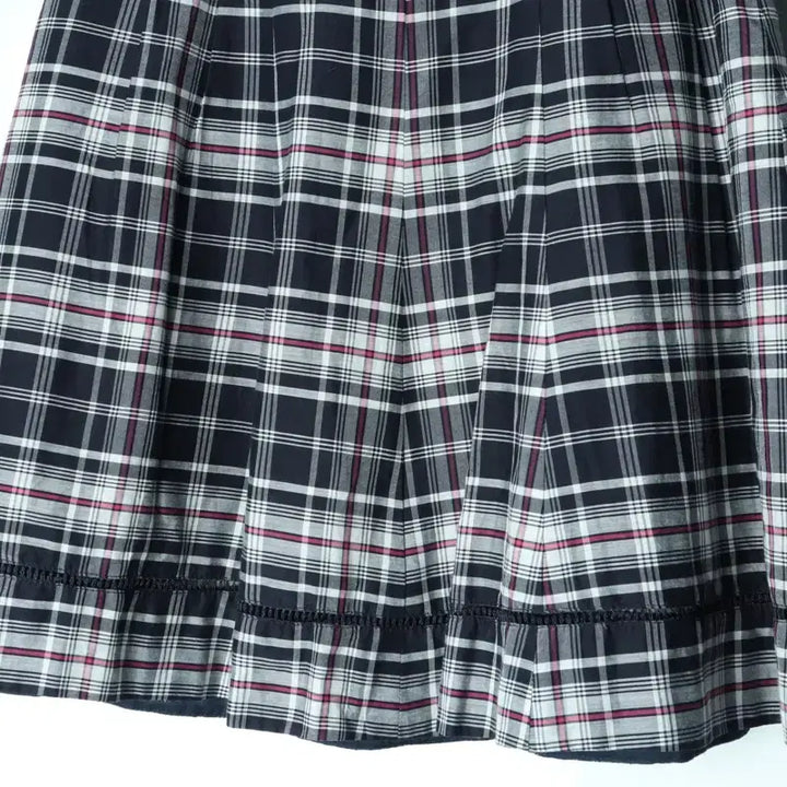 [BUNJANG] Hazzys Checkered H-Line Skirt / W(M) 헤지스 스커트 치마 체크 H라인-2487