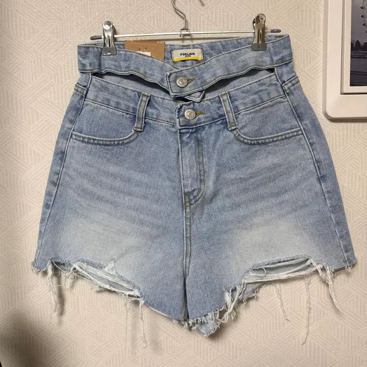 [BUNJANG] Poclain Denim Cut-off Shorts / 새상품:) 포클레인 데님 반바지 컷오프