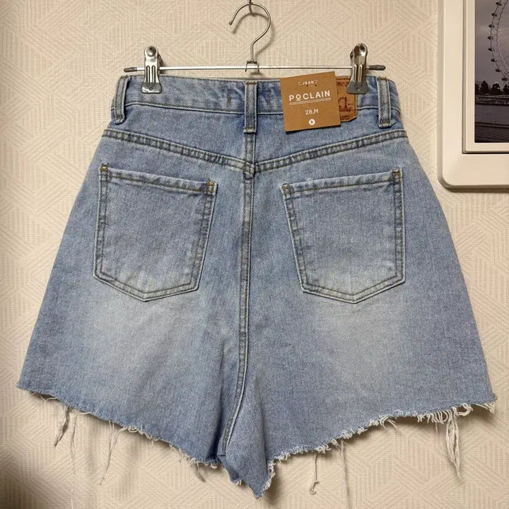 [BUNJANG] Poclain Denim Cut-off Shorts / 새상품:) 포클레인 데님 반바지 컷오프