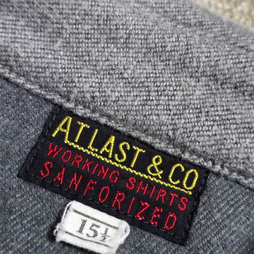 [BUNJANG] Etlaco Pattern Work Shirt / 엣라코 워크셔츠 15H 타임원클로딩 엣라스트 부처프로덕츠