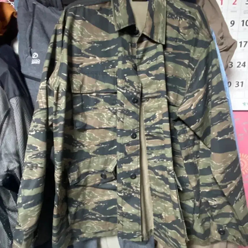[BUNJANG] Rothco BDU Tiger Camo Fatigue Shirt / 로스코 BDU