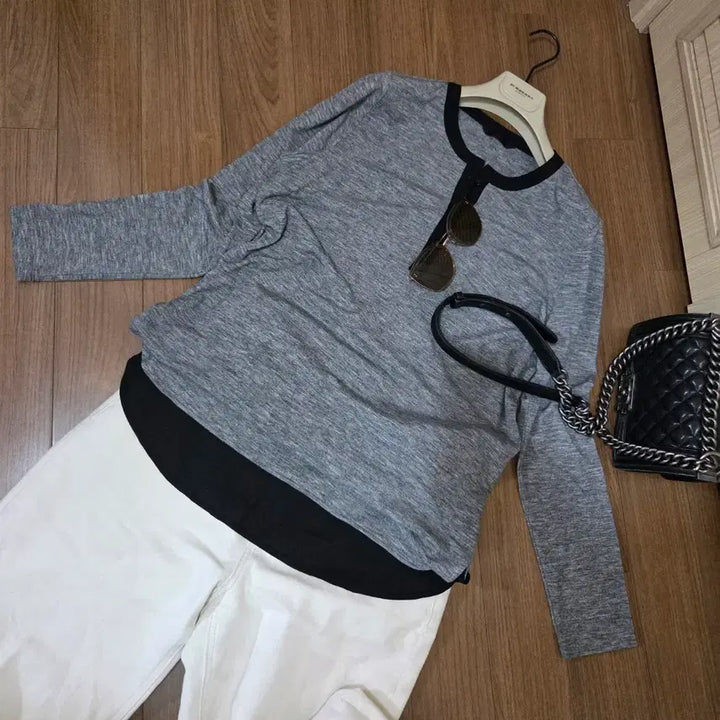 [BUNJANG] Zishen Layered T-shirt / 지센티셔츠