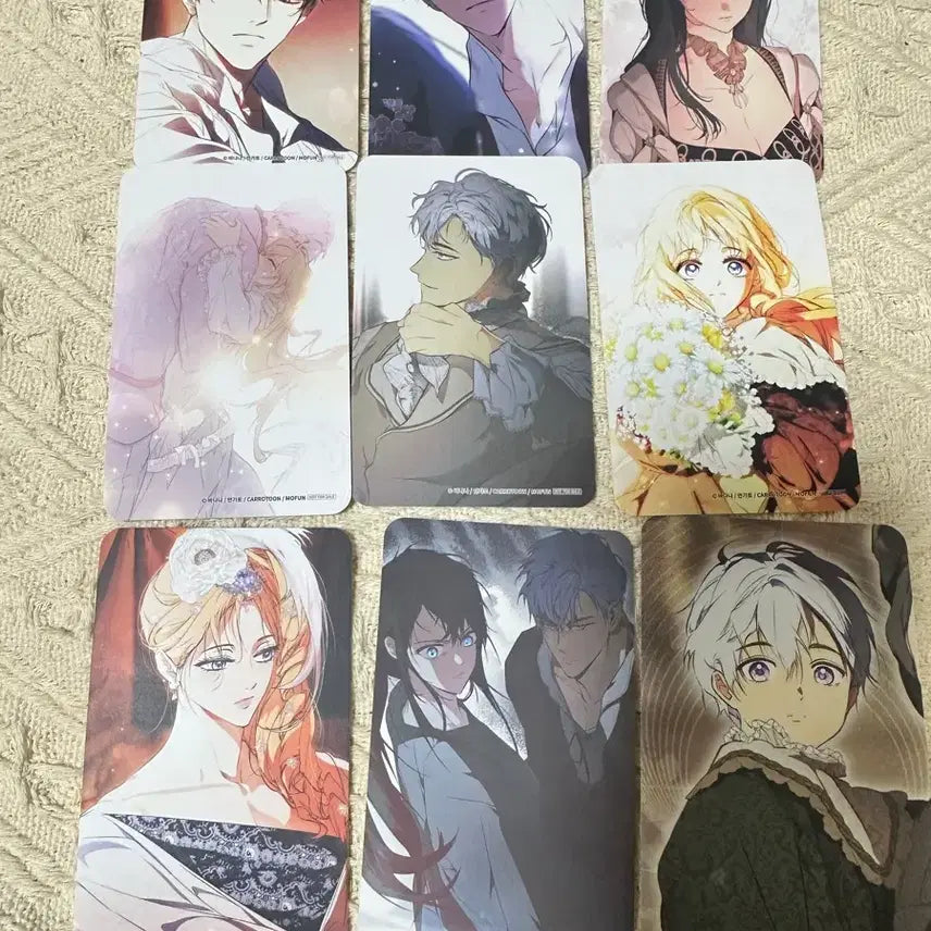 [BUNJANG] M2F Secret Lady Photo Card Bundle Set / 모펀 시크릿레이디 콜카 방문포카 방포 포토카드 9종 드볼 1세트