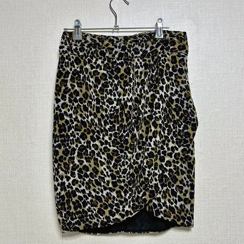 [BUNJANG] Mango Leopard Tulip Skirt / 망고 호피 튤립 스커트