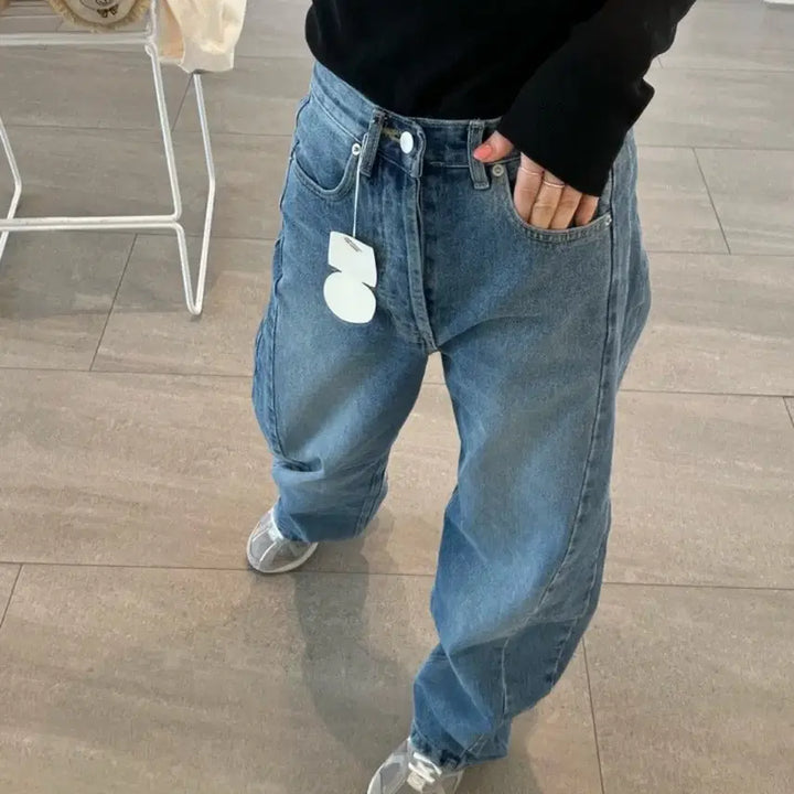 [BUNJANG] Markedly Volume Line Denim Pants / 마크들리 볼륨라인 데님 s