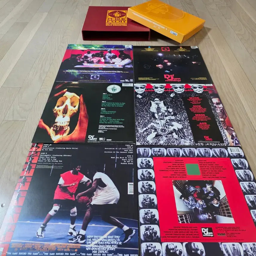 [BUNJANG] Public Enemy 25th Anniversary Vinyl Collection 9LP Box Set / Public Enemy(퍼블릭 에너미)박스반 9LP