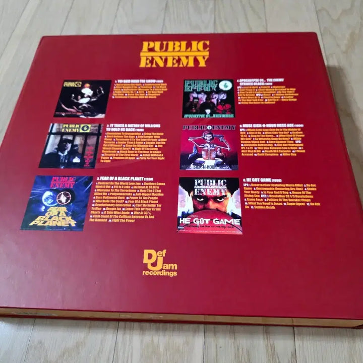 [BUNJANG] Public Enemy 25th Anniversary Vinyl Collection 9LP Box Set / Public Enemy(퍼블릭 에너미)박스반 9LP