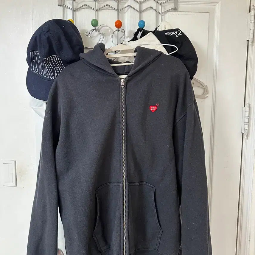 [BUNJANG] Human Made Hoodie Zip-up (XL) / 휴먼메이드 후드집업 XL