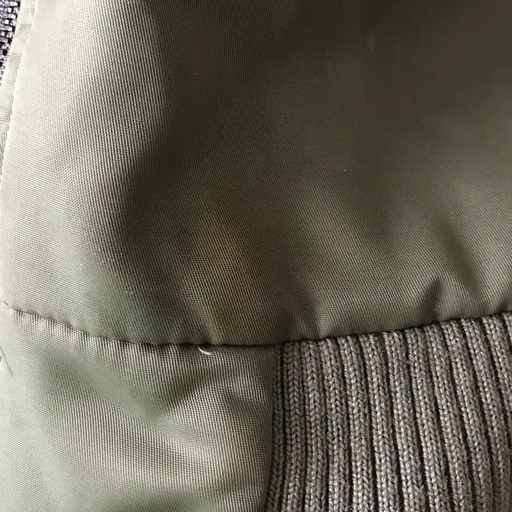 [BUNJANG] FUBU Vintage Bomber Jacket / FUBU 빈티지 항공점퍼자켓카키
