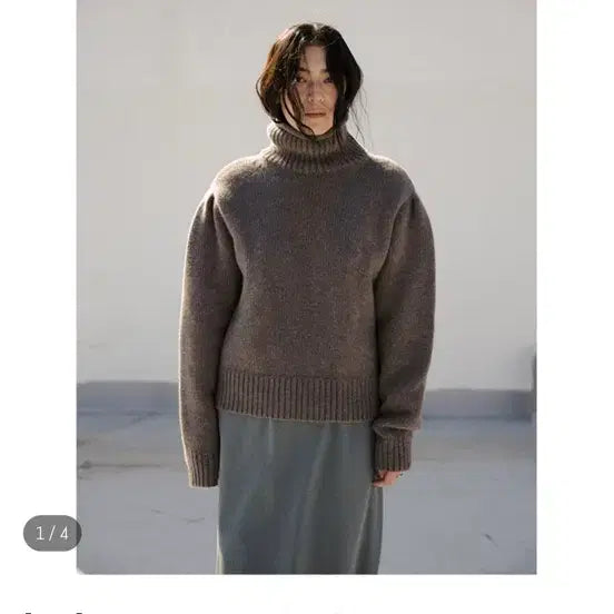 [BUNJANG] PULA Yak T-neck Sweater / PULA 뿔라 Yak T-neck 스웨터