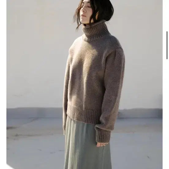 [BUNJANG] PULA Yak T-neck Sweater / PULA 뿔라 Yak T-neck 스웨터