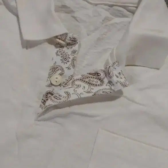 [BUNJANG] Thursday Island Lace Detail Polo Shirt / ㅁ1 새제품 여성 써스데이 아일랜드 카라티셔츠 반팔