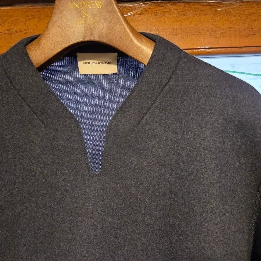 [BUNJANG] Solid Homme Knit Sweater / 솔리드옴므 니트