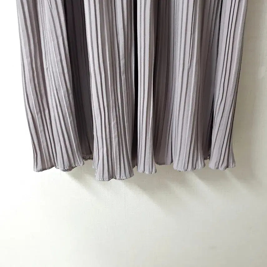 [BUNJANG] Envy Plus Pleated Wide Pants / 엔바이플러스 55~99 플리츠 와이드팬츠 연보랏빛그레이 F