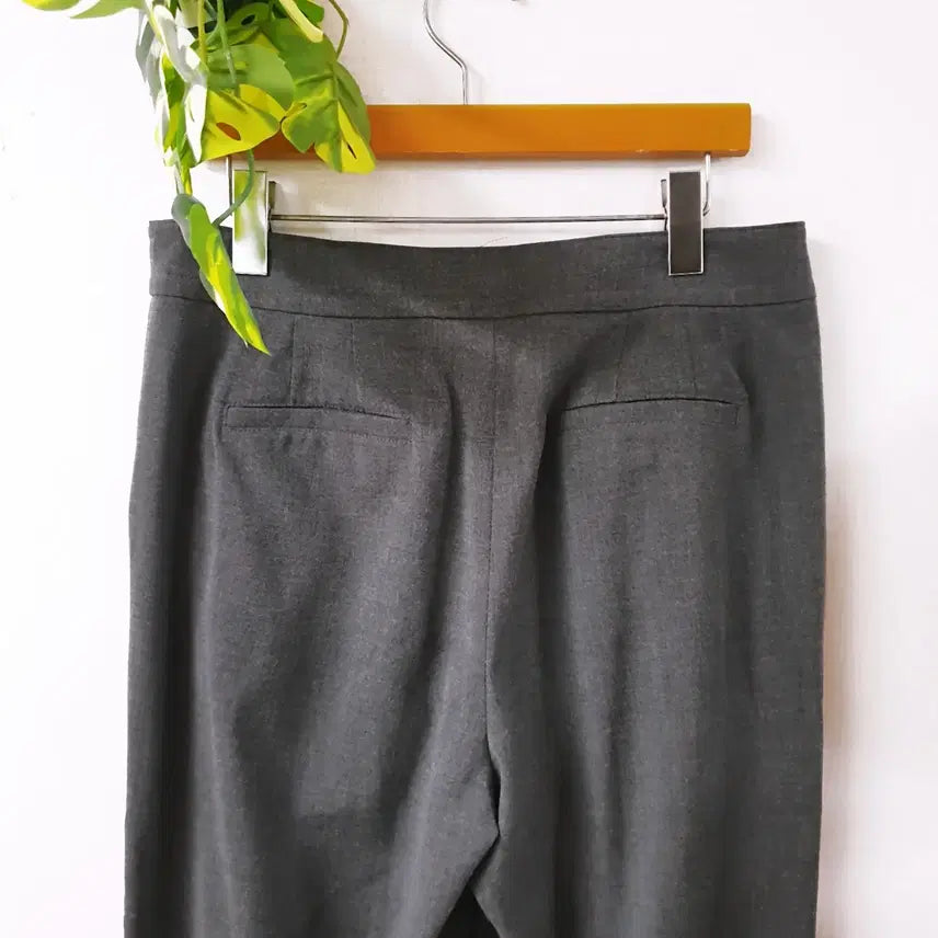 [BUNJANG] The Izzat Wide Slacks Gray 29 inch Pants / 더아이잗 와이드슬랙스 77 그레이 29인치 그레이