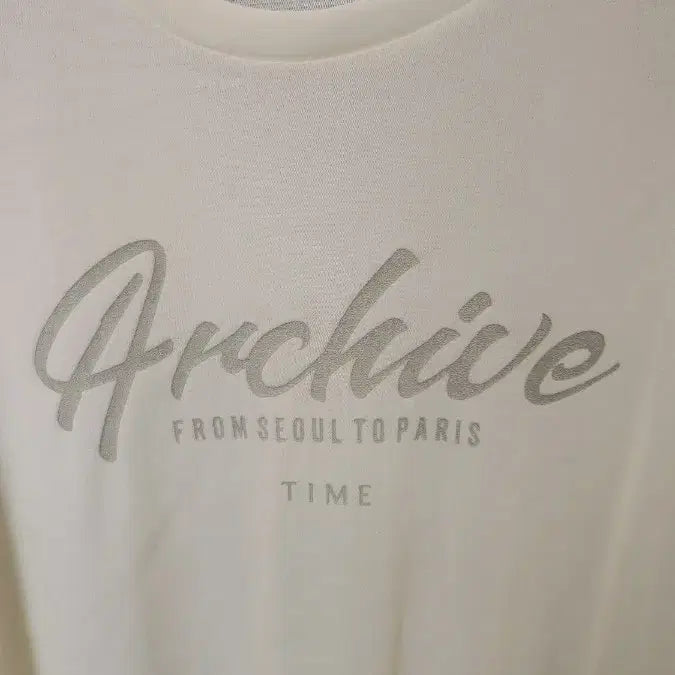 [BUNJANG] Time Archive Lettering Short Sleeve T-shirt / 타임  레터링 반팔 티셔츠55