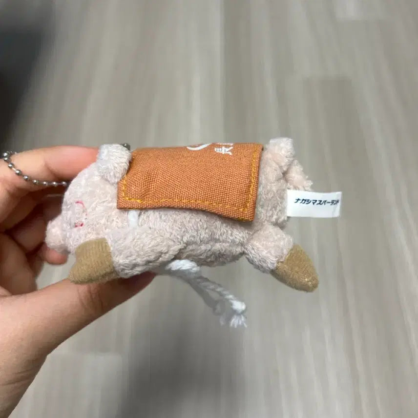 [BUNJANG] Japanese Hot Spring Pig Plush Doll / 일본 온천 돼지 인형 빈티지 인형