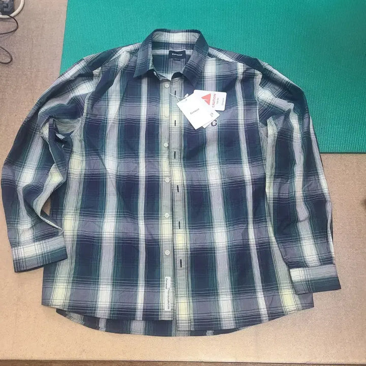 [BUNJANG] Covernat Standard Fit Checkered Shirt (2 Items) / Covernat 셔츠 2벌