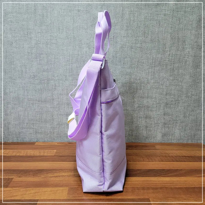 [SOLD OUT] @디스커버리 라이트퍼플 신발주머니 세컨백